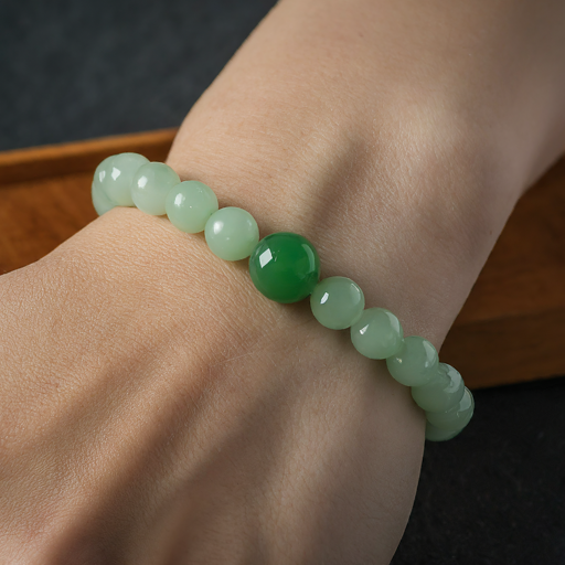 Eternal Harmony: Genuine Jade Bracelet for Balancing Energy